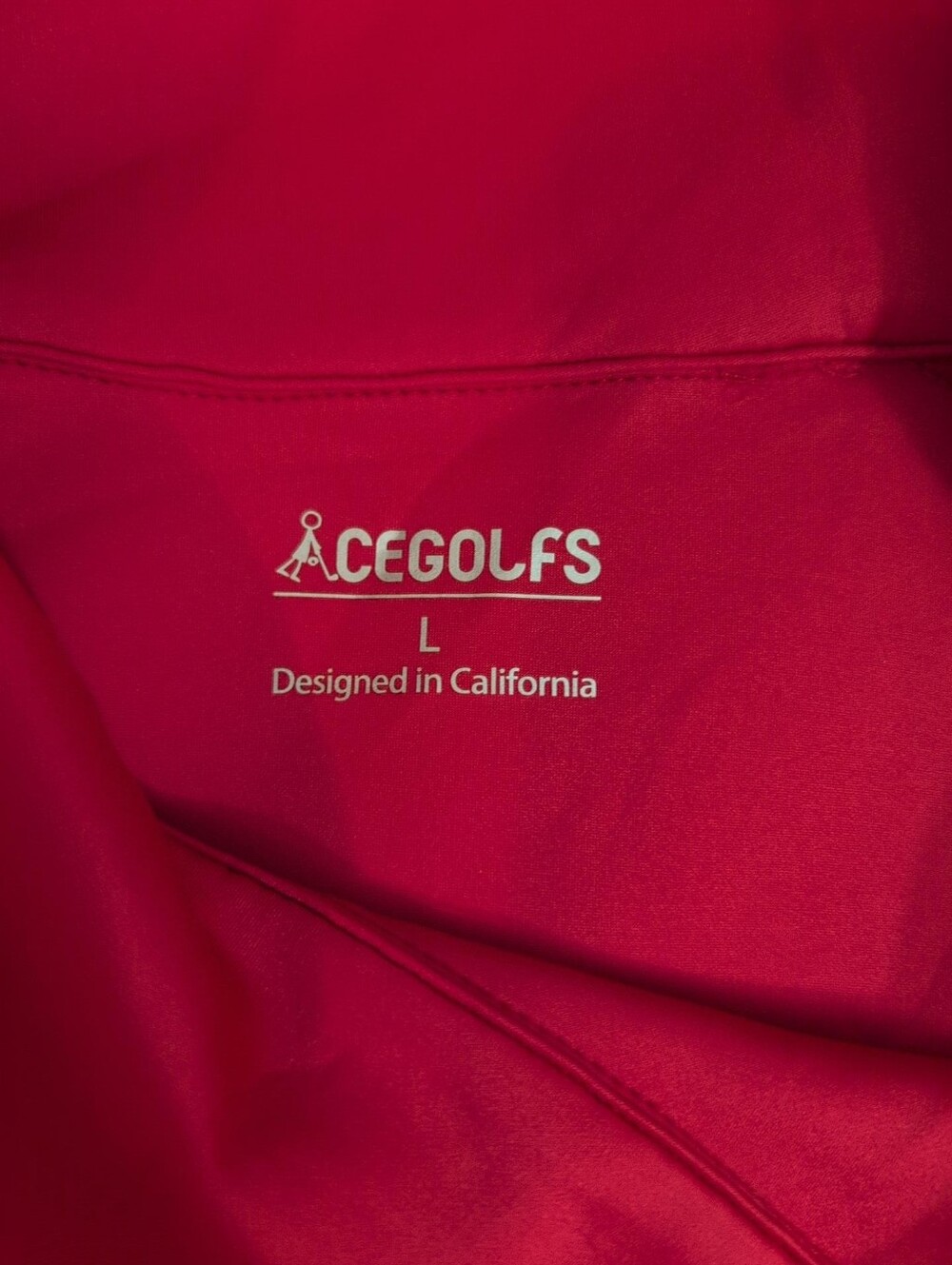 ACEGOLFS Women L NWT Red 2pc Golf Set Pullover Capri Pants Plushee - Picture 2 of 9